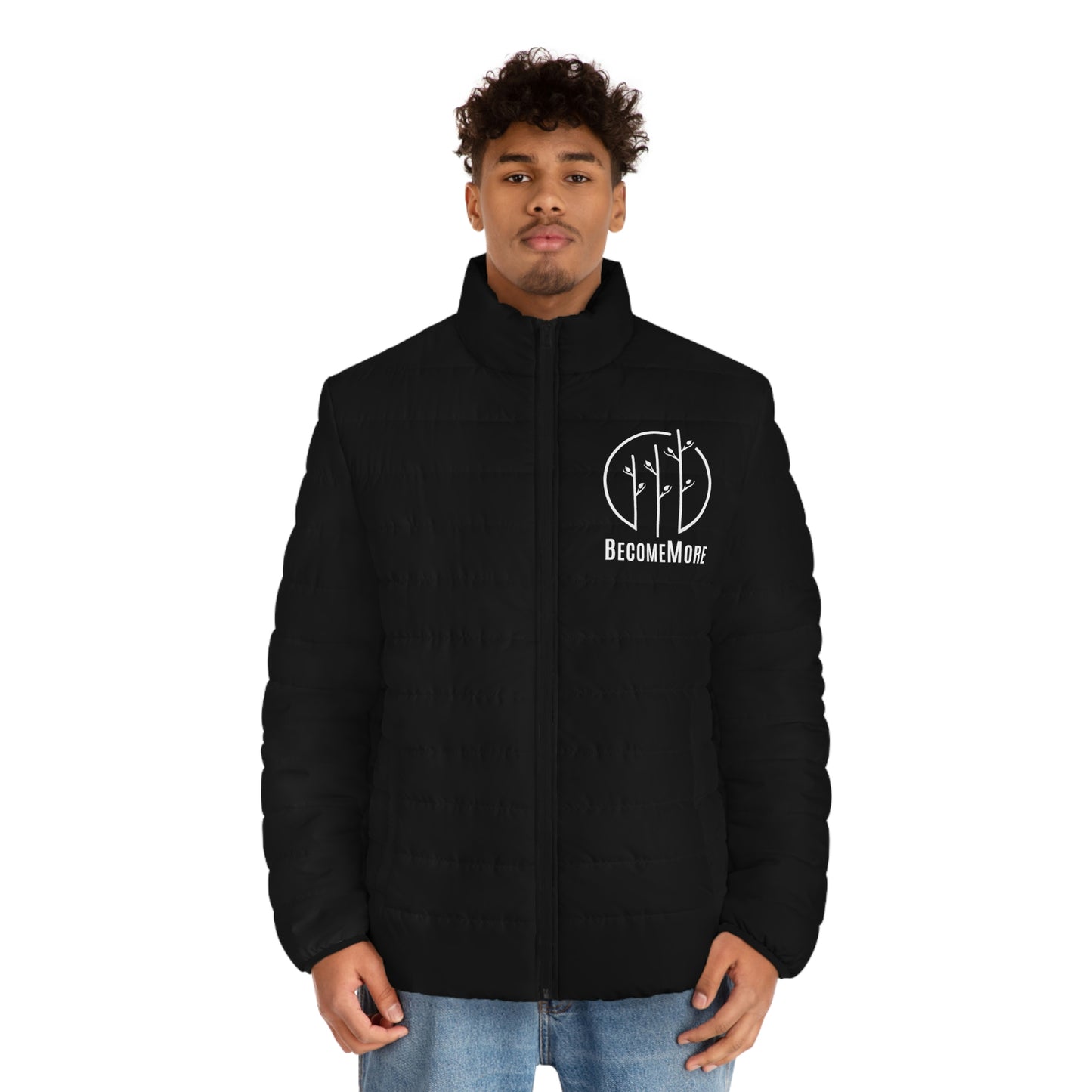 BecomeMore Puffer Jacket (AOP)