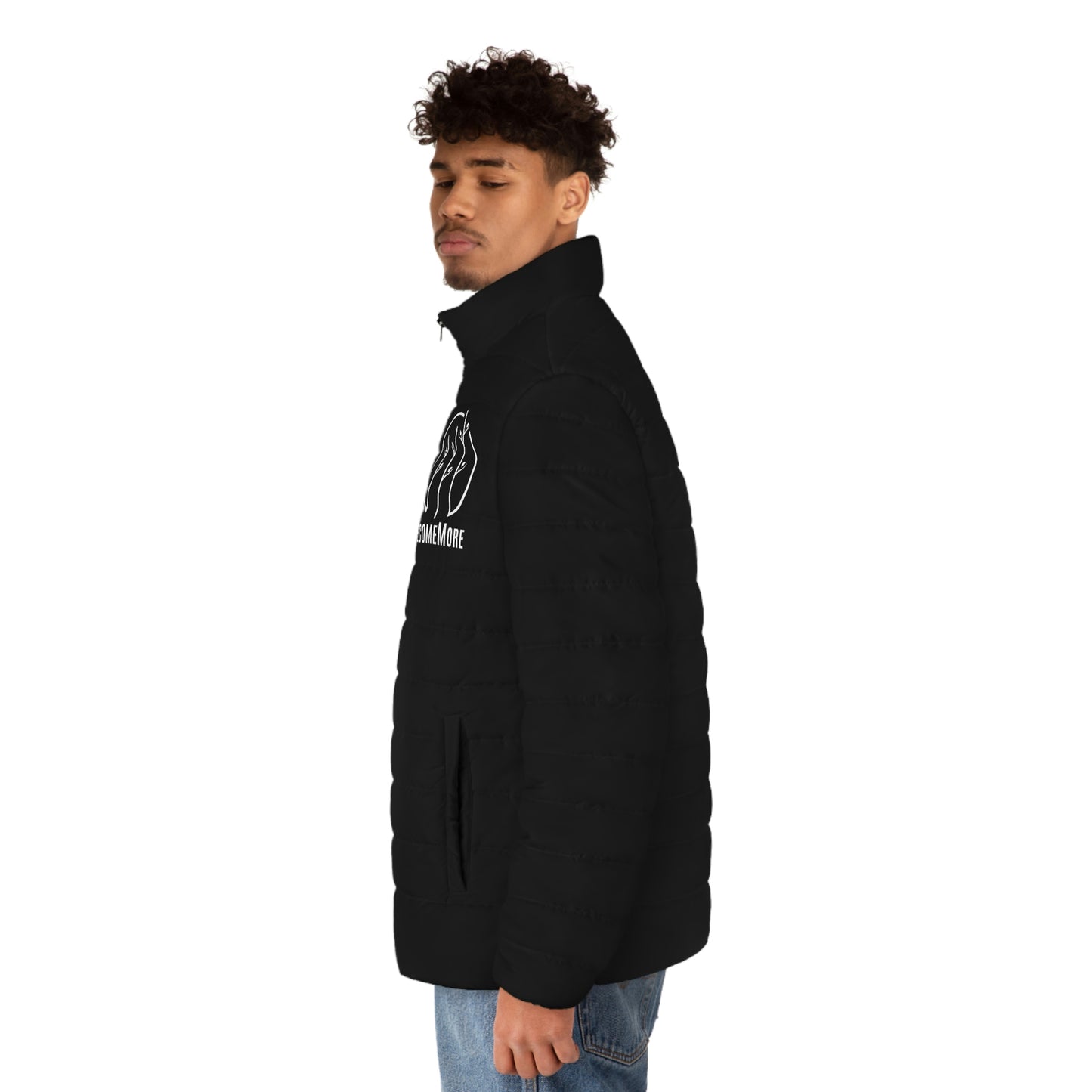 BecomeMore Puffer Jacket (AOP)