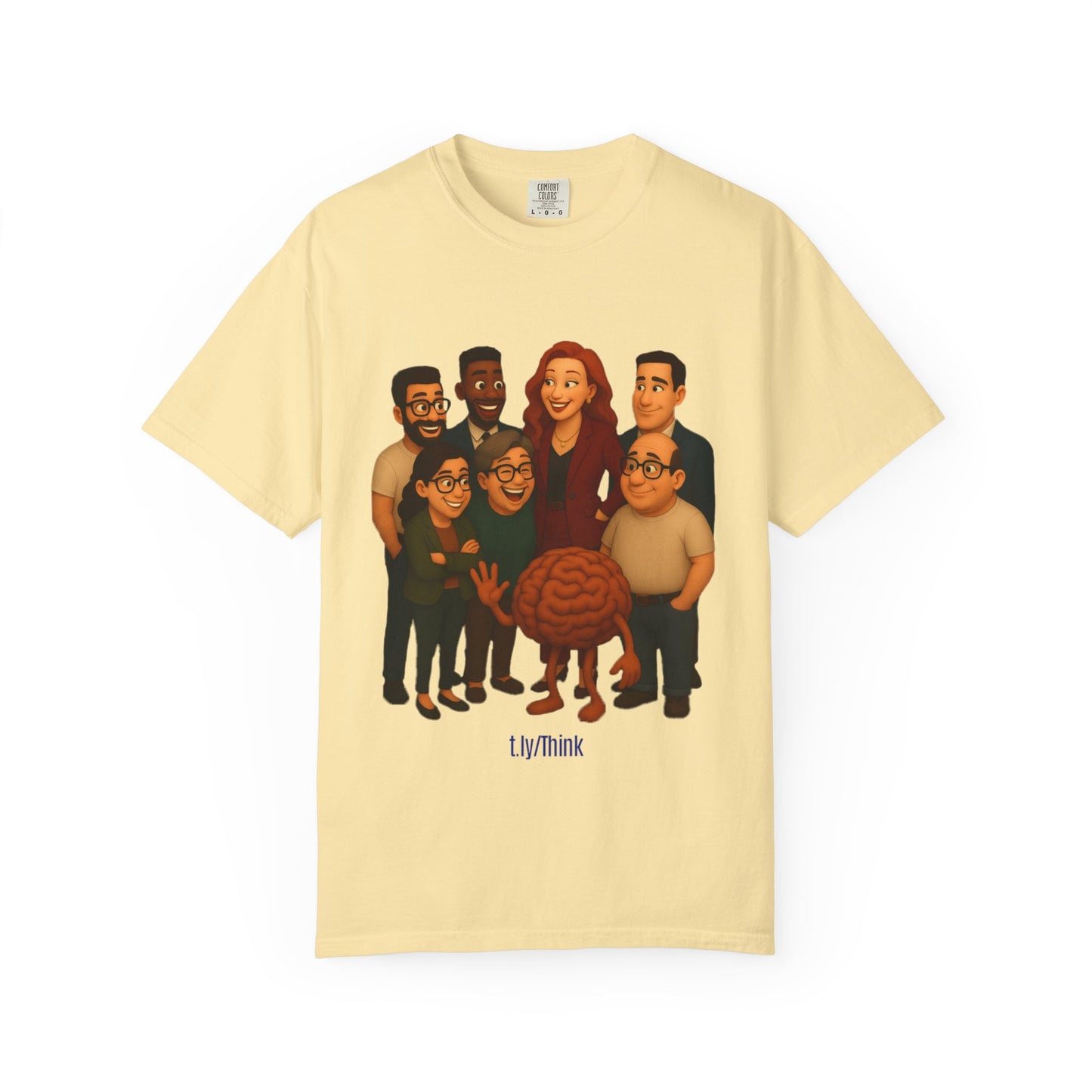 Think the Road Less Traveled Character T-Shirt