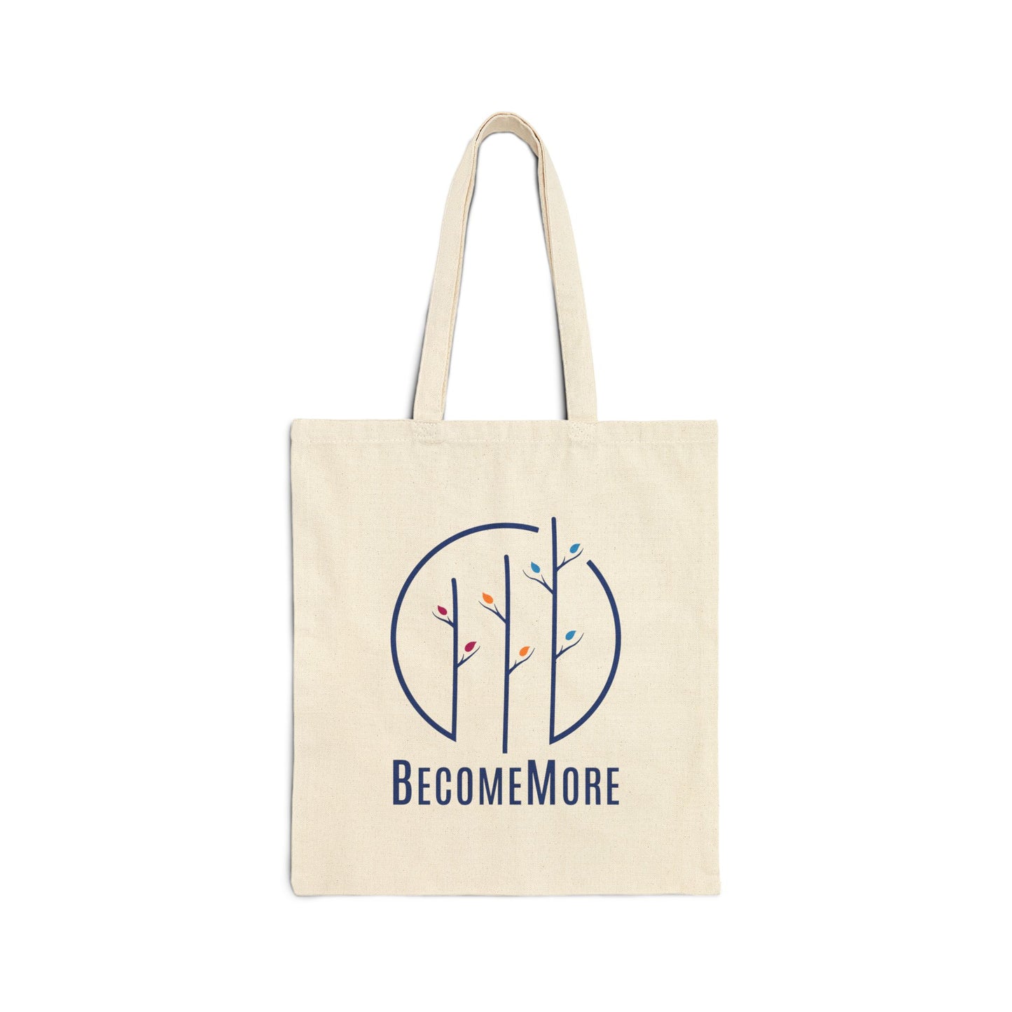 BecomeMore Canvas Tote Bag — Inspirational Eco-Friendly Market Tote