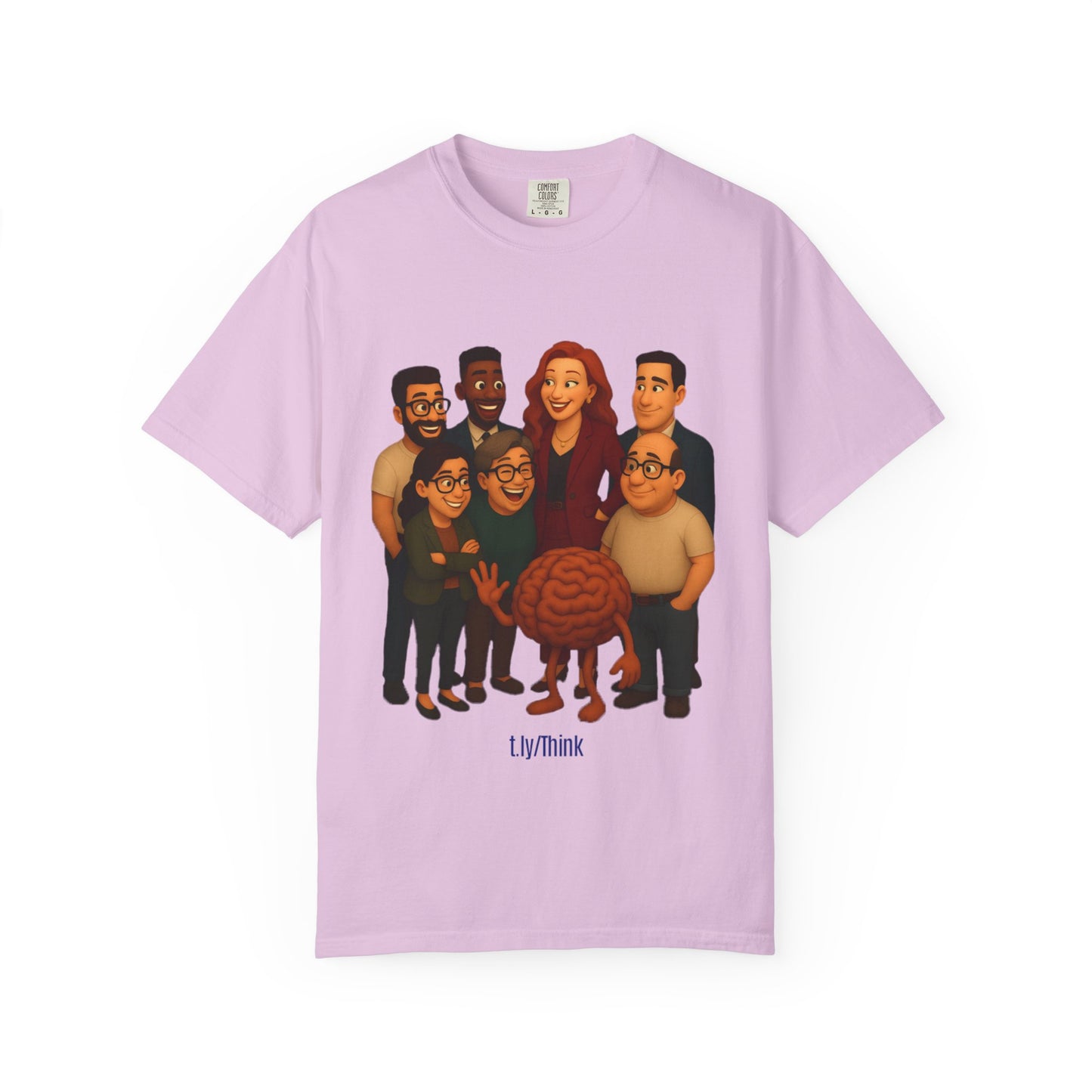 Think the Road Less Traveled Character T-Shirt