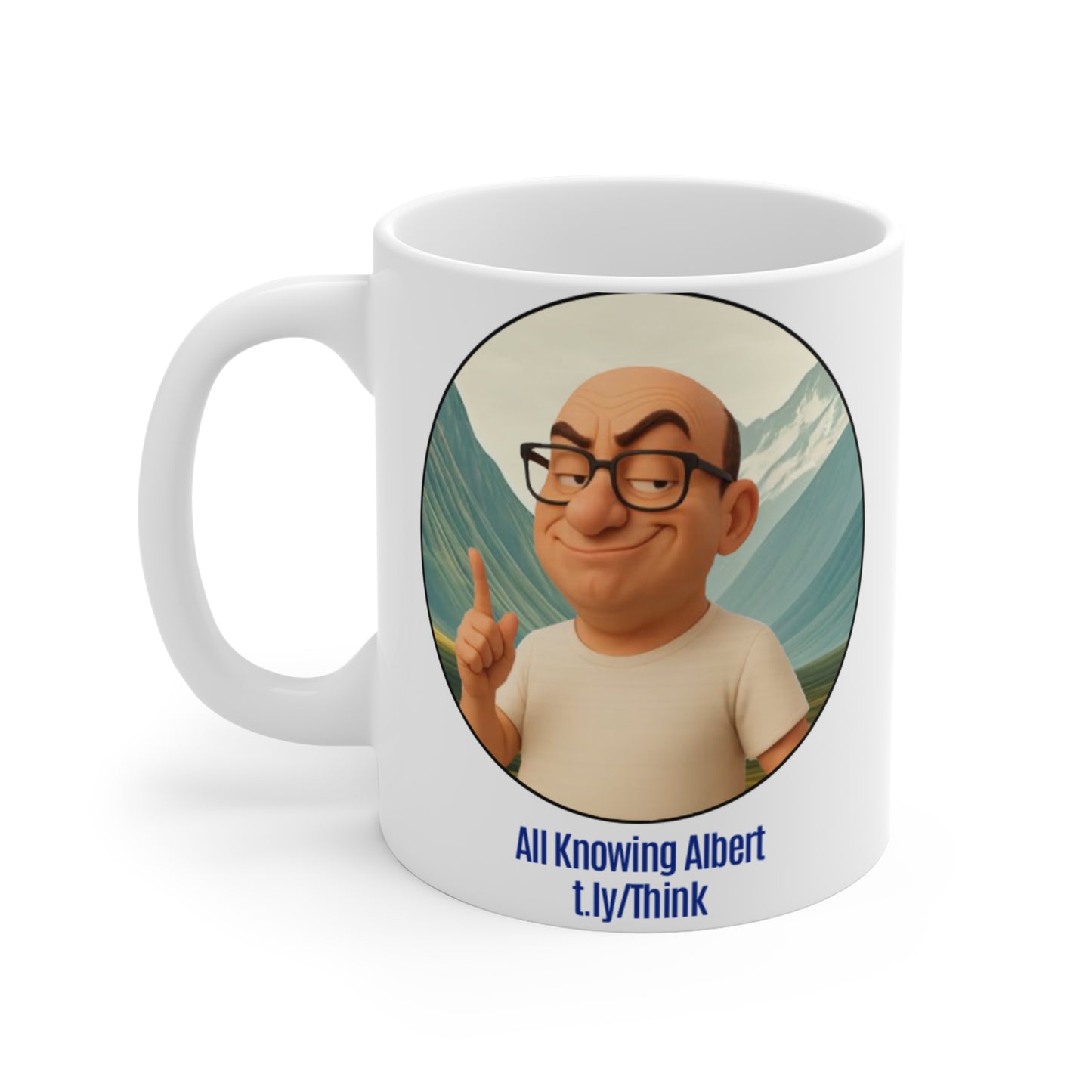 Mug 11oz - All Knowing Albert Mug