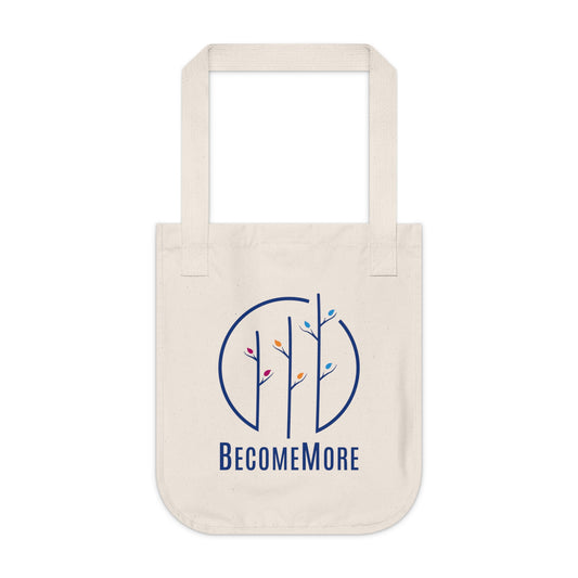BecomeMore Organic Canvas Tote Bag
