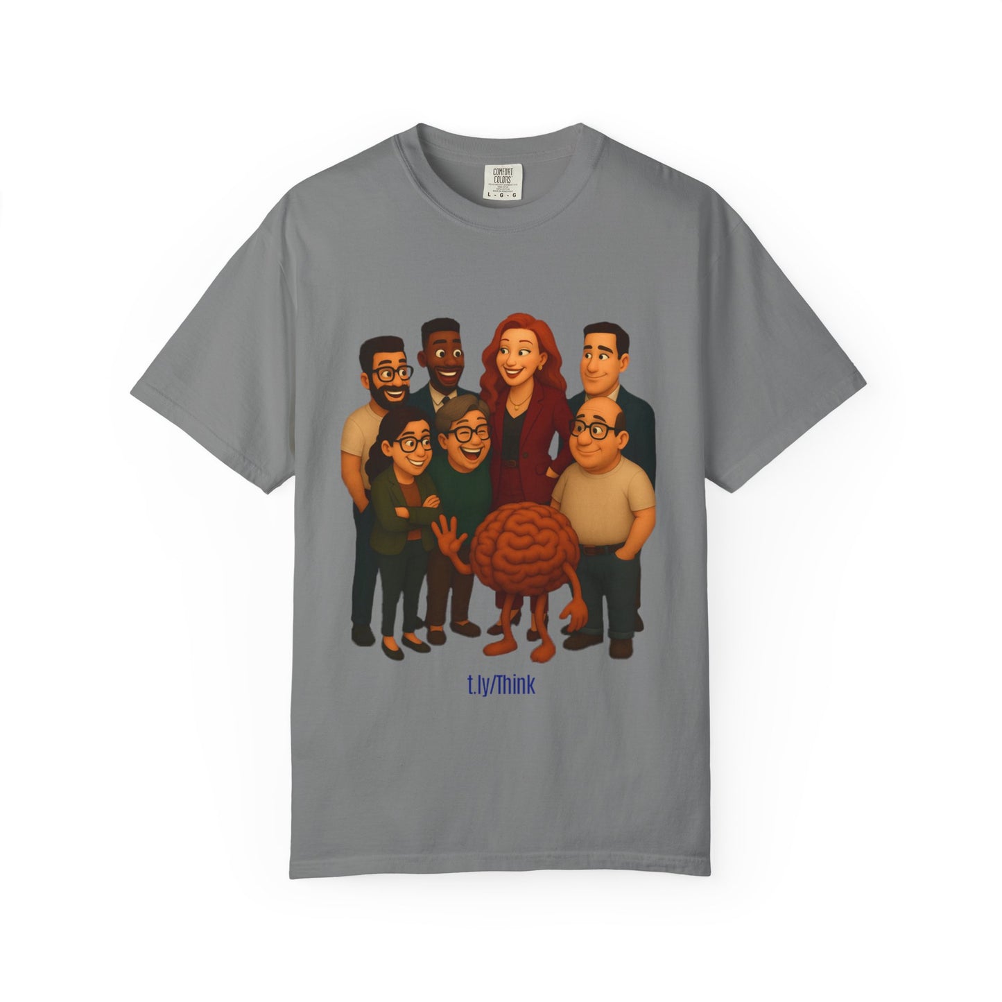Think the Road Less Traveled Character T-Shirt