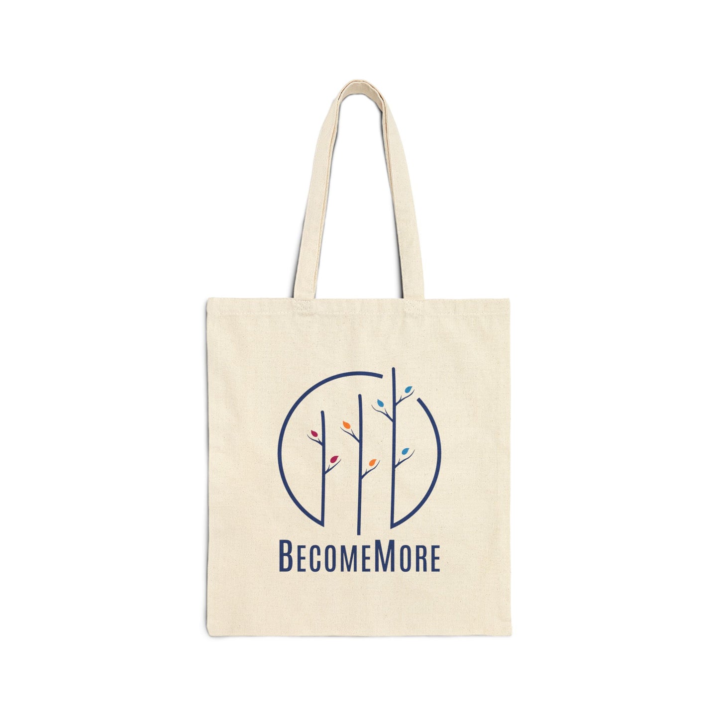 BecomeMore Canvas Tote Bag — Inspirational Eco-Friendly Market Tote