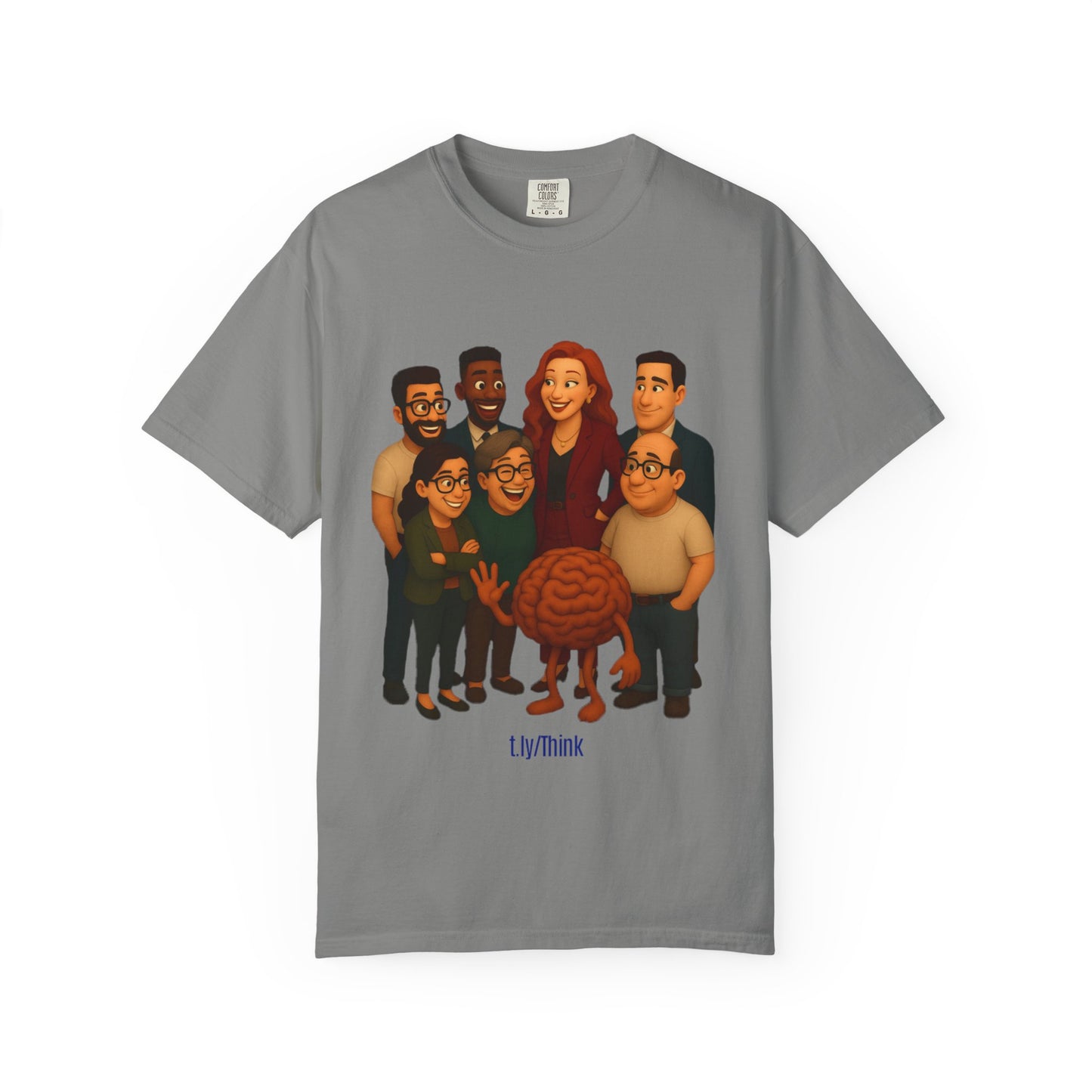Think the Road Less Traveled Character T-Shirt