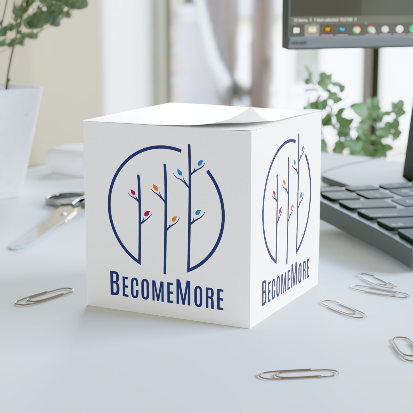 BecomeMore Note Cube
